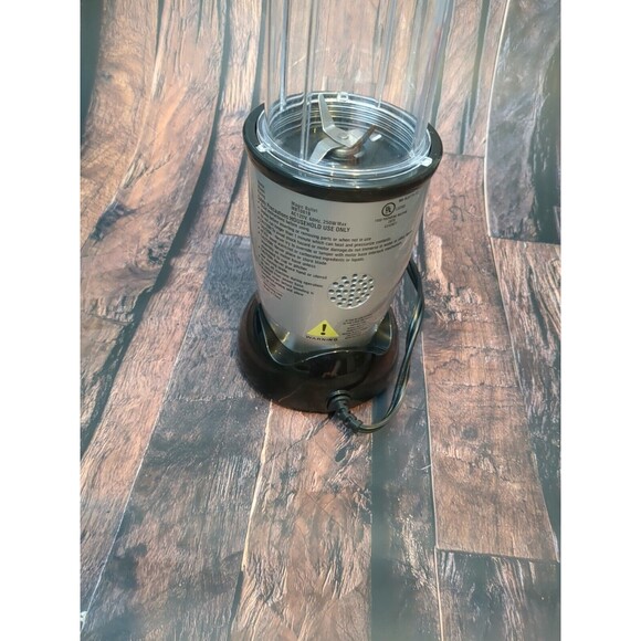 Magic Bullet Mini Blender Model MB101B Personal Blender 16 oz Stainless Steel - Picture 8 of 9